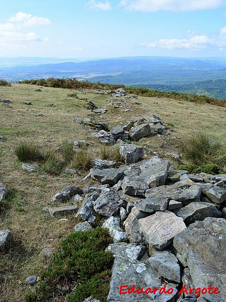 Posición del Monte Oketa