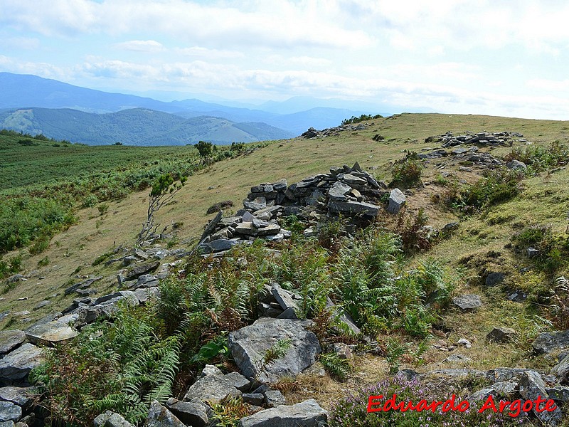 Trincheras del Monte Oketa