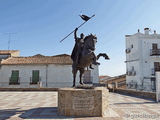 Monumento al caballero medieval de Alburquerque