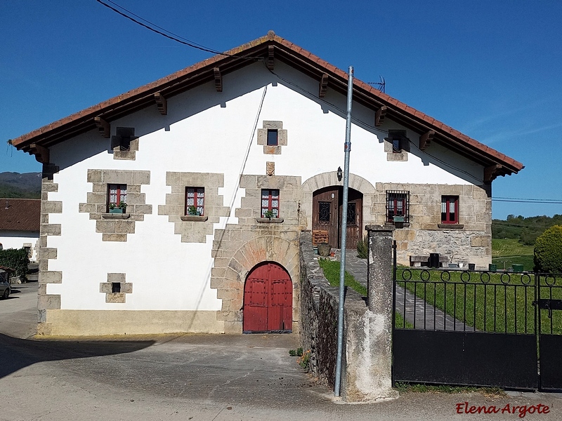 Arquitectura popular de Iribas